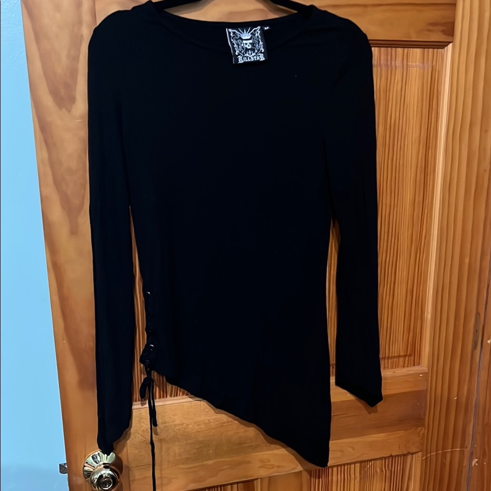 Killstar Black Long Sleeve Top